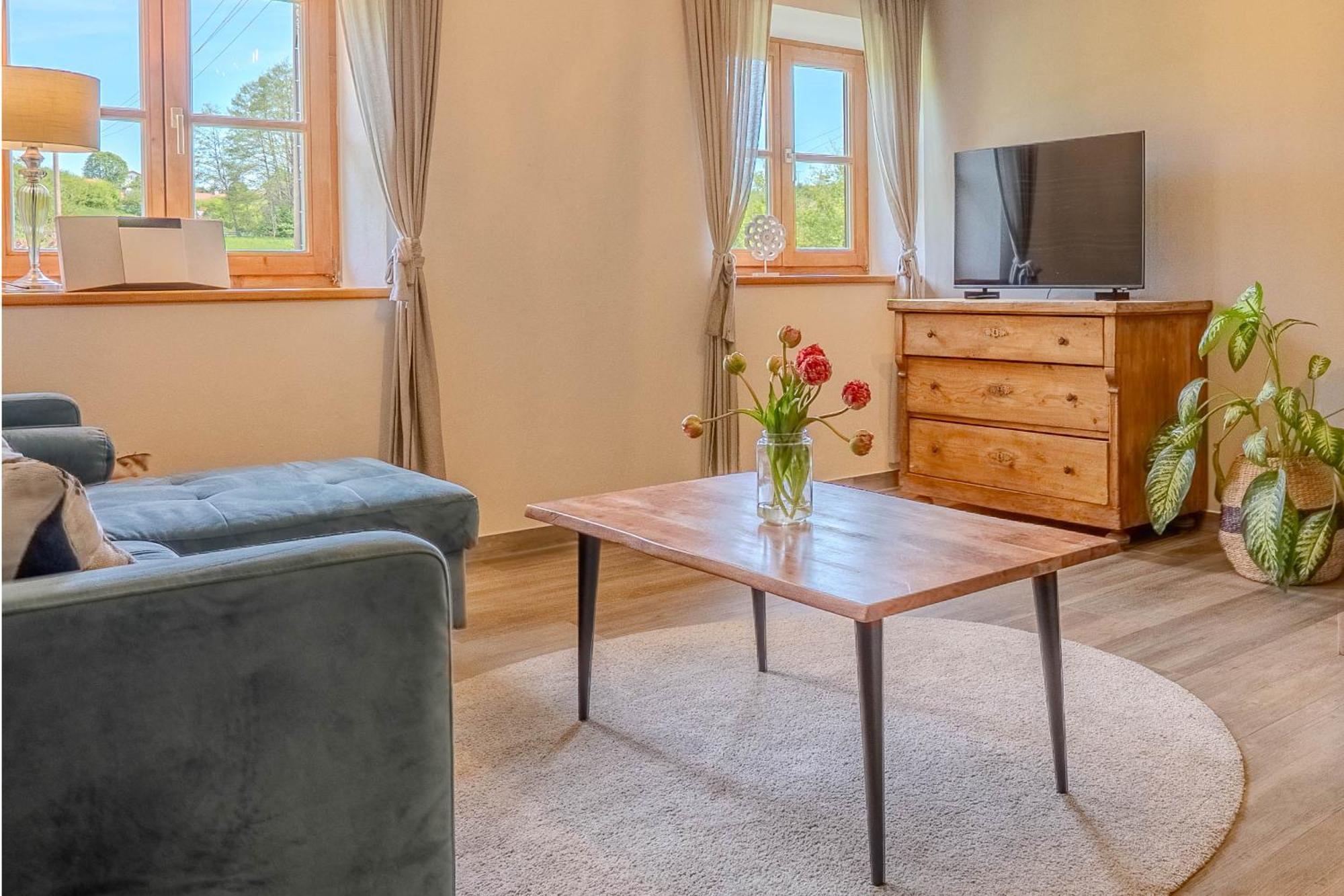Apartment Petermuehle Urlaub Mit Alpakas